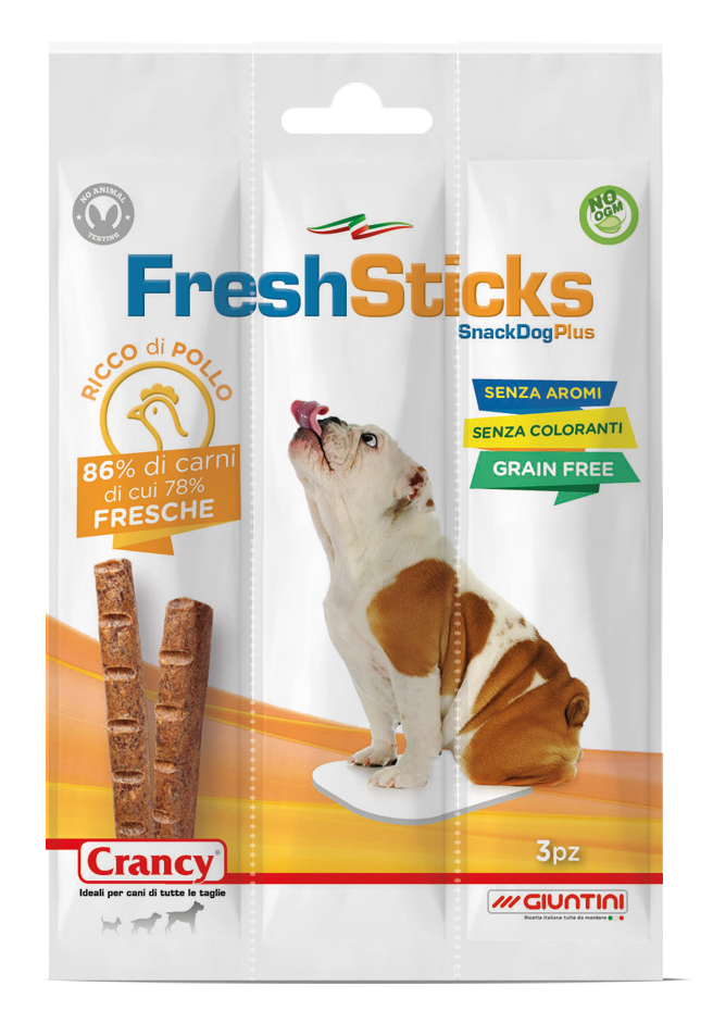 Crancy Fresh Sticks pollo - snack cani (1 conf. 30 pz)